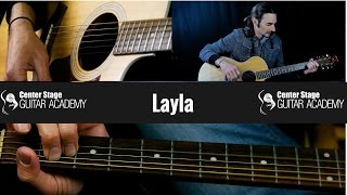 How To Play Layla by Eric Clapton on Guitar  Piano Outro transcribed for guitar included [upl. by Junius]