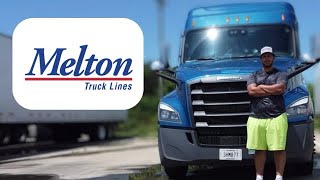 First load back at melton truck lines trucking meltontrucklines [upl. by Ribaj]