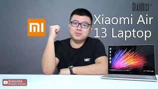 Gearbest Review Xiaomi Air 13 Laptop  Gearbestcom [upl. by Richella]