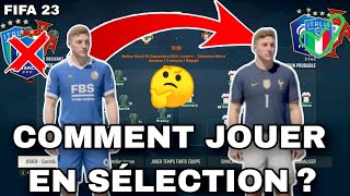 TUTO  Comment Être Appelé en Équipe Nationale  🤔 Carrière Joueur  FIFA 23 [upl. by Urquhart]