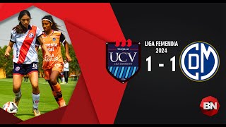 UCésar Vallejo 1  1 Deportivo Municipal Liga Femenina 🇵🇪 🏆 Fecha 12 [upl. by Koziarz]