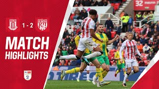 Stoke City 12 West Bromwich Albion  Highlights [upl. by Divad437]