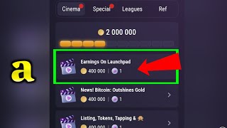 From 100 to 10000 in a month Earnings on Launchpad  Tapswap Code  18 September Tapswap Code [upl. by Atniuqal]