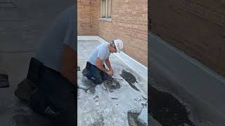 Replacing roof membranes and roof drain on building 1 [upl. by Tavy]