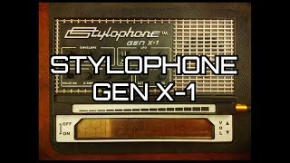 Stylophone GEN X1 Synthesizer  Demo and Tutorial  HQ Audio [upl. by Lindon]