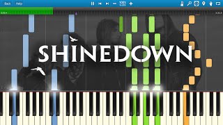 Shinedown  Call Me Synthesia Animation [upl. by Nelleh964]