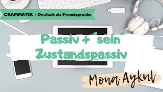 Zustandspassiv  Passiv  sein [upl. by Dacey]