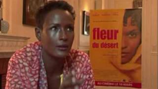 Waris Dirie about movie Desert Flower [upl. by Ydoow]