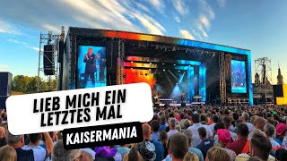 Roland Kaiser  Lieb Mich Ein Letztes Mal Live 2022 Kaisermania [upl. by Palma]