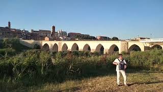 DE LA PELICULA EL DOCTOR CHIVAGO  TEMA DE LARA  PUENTE MEDIEVAL DE TORDESILLAS  ESPAÑA [upl. by Mutz]