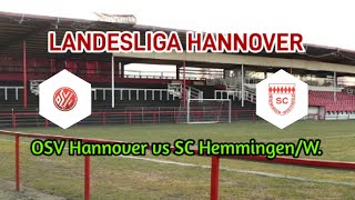 Landesliga Hannover OSV Hannover vs SC Hemmingen W [upl. by Natsud63]