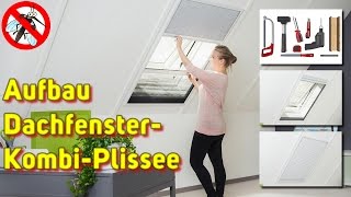 DachfensterKombiPlissee MontageVideo [upl. by Feld]