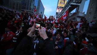 Compilation of Canadas Reactions to Mens Hockey Gold Part 2 of 2 Vancouver 2010 [upl. by Eisseb770]