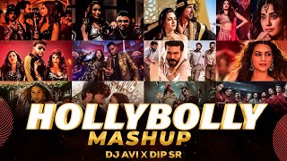 HollyBolly Mashup 2022  DJ Avi x Dip SR  Sukhen Visual  Top 30 Nonstop Party Song Mashup [upl. by Akiam]