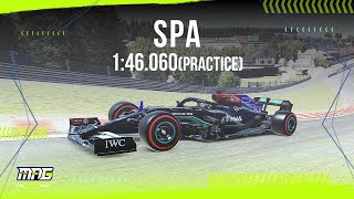 iRacing 24S3 Merceds W12  Spa 146060 [upl. by Letrice336]