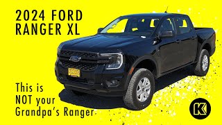 The Newly Updated 2024 Ford Ranger Walkaround Video [upl. by Lesak]