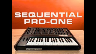 SEQUENTIAL CIRCUITS PRO ONE DEMO [upl. by Avat]