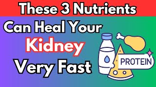 Revitalize Your Kidneys 3 Nutrients Doctors Don’t Want You to Miss [upl. by Pinkham]