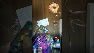 Smart LED Fairy Lights DIY Rainbow Colors with Music Sync [upl. by Pussej]