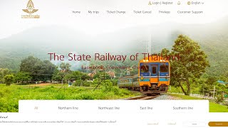 How to book a train ticket online Bangkok to Hua Hin [upl. by Fidelis]