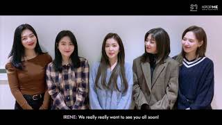 Special Message from RedVelvet Red Velvet 2nd Concert REDMARE in CANADA [upl. by Reeba]