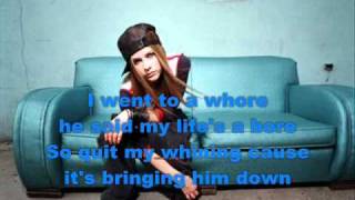 Avril Lavigne  Basket case  Lyrics Green day cover [upl. by Le231]