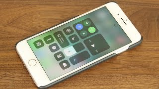 iOS 11 running on iPhone 7 Plus  Top Features [upl. by Alyn]