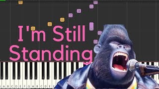 Elton John Im Still Standing Easy Piano Tutorial by Tunes with Tina [upl. by Aynatahs200]