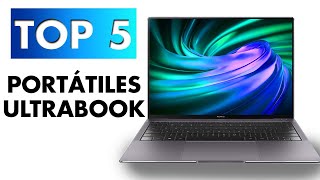 TOP 5 PORTATILES ULTRABOOKS 2021  MEJORES PORTATILES PARA TRABAJAR 2021 [upl. by Recha]