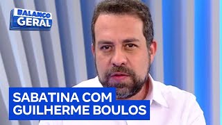 Assista à íntegra da entrevista com Guilherme Boulos candidato do PSOL à Prefeitura de SP [upl. by Ahsikym876]