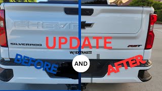 Silverado Multiflex Tailgate Update and New light mods from Auxito Still need your help [upl. by Mot866]