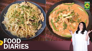 Sundried Tomato Pasta amp Chicken in Almond Sauce  Food Diaries  Zarnak Sidhwa  8 Oct 23  MasalaTv [upl. by Vena]