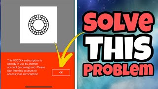 VSCO App Sign Up Problem Solved  How To Download VSCO App [upl. by Sirovat]