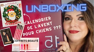 UNBOXING  CALENDRIER de LAVENT pour CHIEN  WOUF Calendrier de Pharmacie et Coffrets de NOEL [upl. by Curkell542]