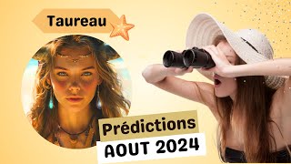 Guidance Taureau Août 2024  🤫Le SECRET infaillible pour une rentrée réussie 🥇 [upl. by Xel39]