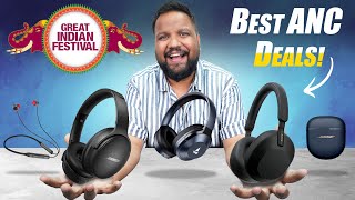 10 Best ANC Headphones amp Earbuds Deals  Amazon Great Indian Festival 2023 [upl. by Almund]