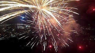 GoPro Fireworks From A Drone [upl. by Leoni]