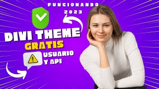 Divi Theme PRO ✅ Última versión usuario y API SIN PAGAR funcionando 2023 [upl. by Siraj]