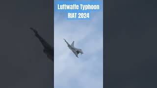 riat riat2024 airplane aviation military aircraft airshow typhoon luftwaffe shorts short [upl. by Llerad118]