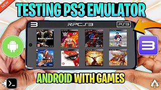 NEW 🔥 TESTING PS3 EMULATOR ON ANDROID WITH PS3 GAMES RPCS3 EMULATOR MOBOX [upl. by Hadden]