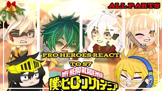 Pro Heroes React to S7 MANGA SPOILERS All Parts MHABNHA  Bakugou  Toga  Dabi [upl. by Oivatco]