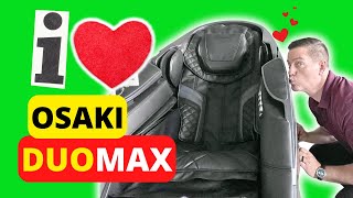 Osaki DuoMax Massage Chair  The Most Recommended Massage Chair [upl. by Oiramal]