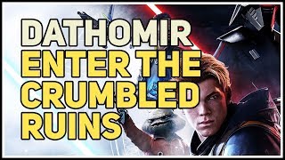 Enter the Crumbled Ruins Star Wars Jedi Fallen Order [upl. by Goody]