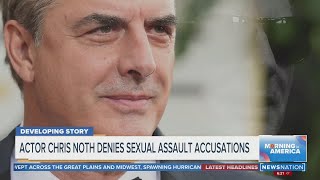 Chris Noth accused of sexual assault by two women  Morning in America [upl. by Adroj733]