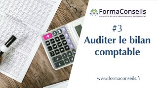 3 Auditer le bilan comptable [upl. by George381]