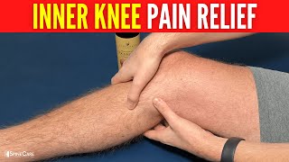 How to Relieve Inner Knee Pain in SECONDS [upl. by Barlow]