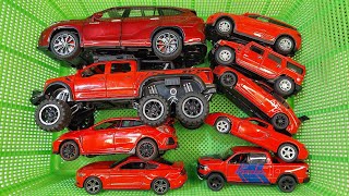 Box Full of Model Cars Feat Red Color Diecast Cars  1 [upl. by Akina355]