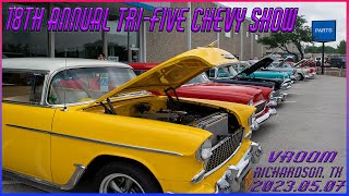 Vroom 18th Annual TriChevy Car Show [upl. by Eerehs]