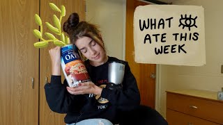 what i eat in a week but i started on tuesday [upl. by Cas227]