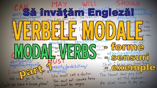 Sa invatam engleza  VERBE MODALE  MODAL VERBS p1  Lets Learn English [upl. by Tasha]